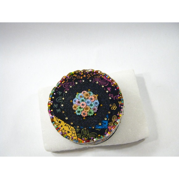 Keepsake Jewelry Trinket Box for Mementos Desk Items w/ Mini Journal + Potpourri - Picture 4 of 16